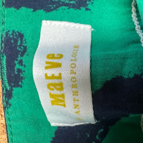 Anthropologie Maeve Colette Cropped Wide Leg Pants 26 Magic Fabric Trousers - Picture 8 of 13